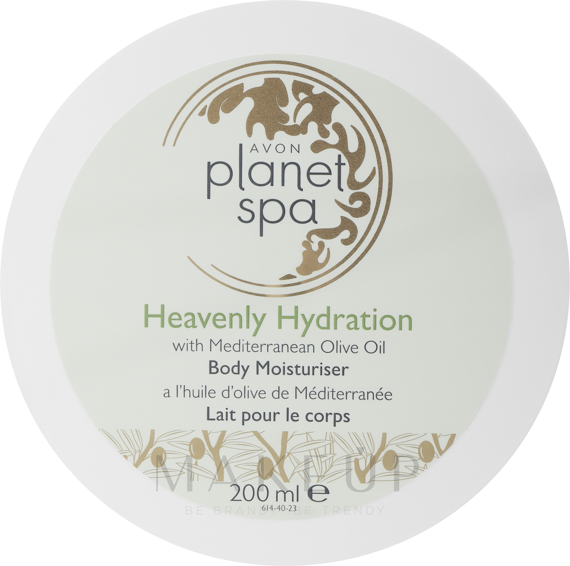Körpercremesoufflé mit Olivenöl - Avon Planet Spa Body Cream — Foto 200 ml
