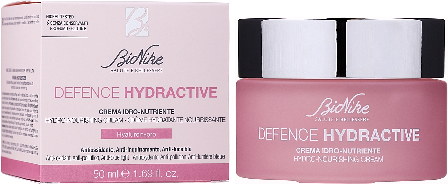 Nährende Creme für das Gesicht - BoiNike Defence Hydractive Hydro-Nourishing Cream — Bild N2
