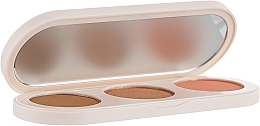 3in1 Gesichts-Make-up-Palette - Farmasi Peach Bite Palette — Bild N3