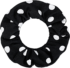 Haargummi schwarz-weiß Knit Fashion Classic - MAKEUP Hair Accessories — Bild N2