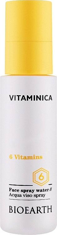 Gesichtsspray - Bioearth Vitaminica 6 Vitamins Face Spray Water  — Bild N1