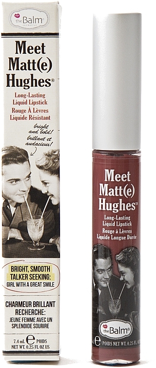 Flüssiger Lippenstift - Meet Matte Hughes Long Lasting Liquid Lipstick