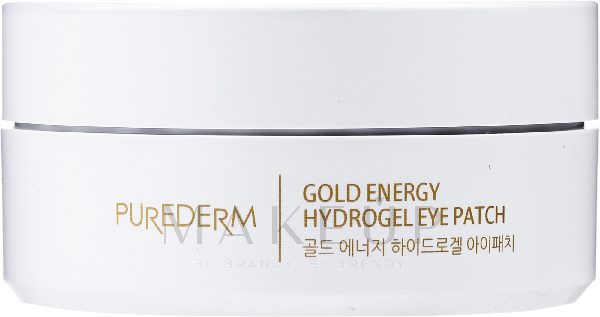 Energetisierende Hydrogel-Augenpatches mit Nanogold - Purederm Gold Energy Hydrogel Eye Patch — Bild 60 St.