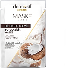 Düfte, Parfümerie und Kosmetik Peel-Off-Maske für das Gesicht - Dermokil Coconut Peel Off Mask 