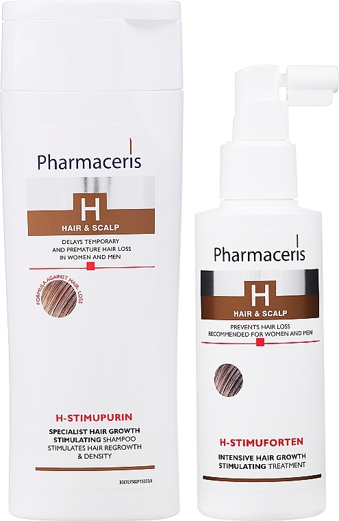 Set - Pharmaceris H (Shampoo 250ml + Haarspray 125ml)  — Bild N3