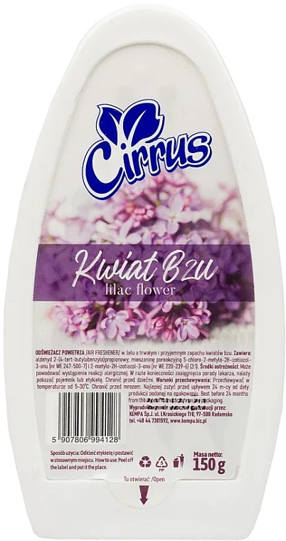 Gel-Lufterfrischer lila Blume - Cirrus — Bild N1