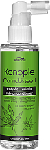 Feuchtigkeitsspendende und stärkende Haarspülung mit Hanfsamen ohne Ausspülen - Joanna Cannabis Seed Moisturizing-Strengthening Rub-on Conditioner — Bild N1