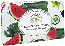 Düfte, Parfümerie und Kosmetik Seife Gurke und Wassermelone - The English Soap Company Vintage Collection Mango & Watermelon Soap