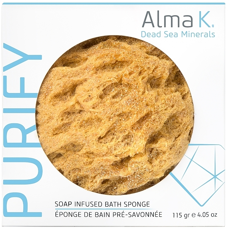 Duschschwamm mit Seife - Alma K. Soap Infused Bath Sponge — Bild N1