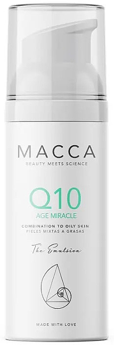 Revitalisierende Anti-Aging-Gesichtsemulsion - Macca Q10 Age Miracle Emulsion Combination To Oily Skin — Bild N1