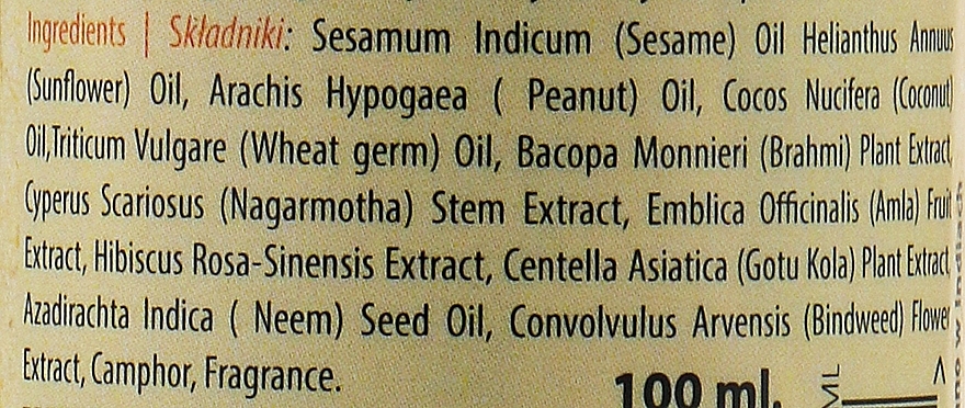 Haaröl - Sattva Brahmi Amla Hair Oil — Bild N3
