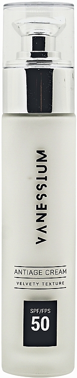 Anti-Aging-Gesichtscreme SPF50 - Vanessium Antiage Cream SPF50 — Bild N1