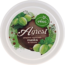 Düfte, Parfümerie und Kosmetik Haarmaske mit Extrakt aus Feigen, Algen und Sheabutter - Ovoc Agrest Mask
