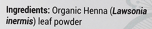 Henna-Pulver zum Haarefärben - Indus Valley Bio Organic Henna Leaf Powder — Bild N4