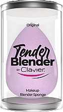 GESCHENK! Make-up-Schwamm Flieder - Clavier Tender Blender Super Soft — Bild N1