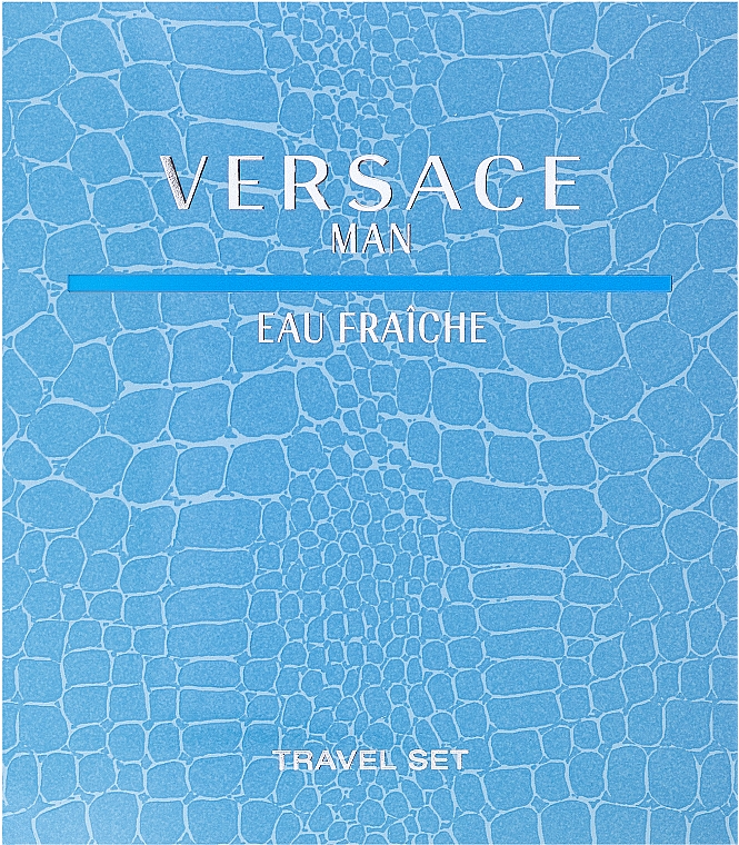 Versace Man Eau Fraiche - Set (Eau de Toilette 100ml + Duschgel 100ml) — Bild N1