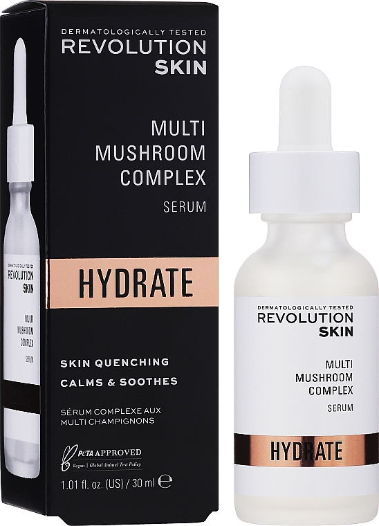 Komplexes Gesichtsserum - Revolution Skincare Serum Multi Mushroom Complex Hydrate — Bild N2