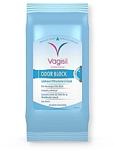 Feuchttücher für die Intimhygiene - Vagisil Intimate wipes Odor Block — Bild N1