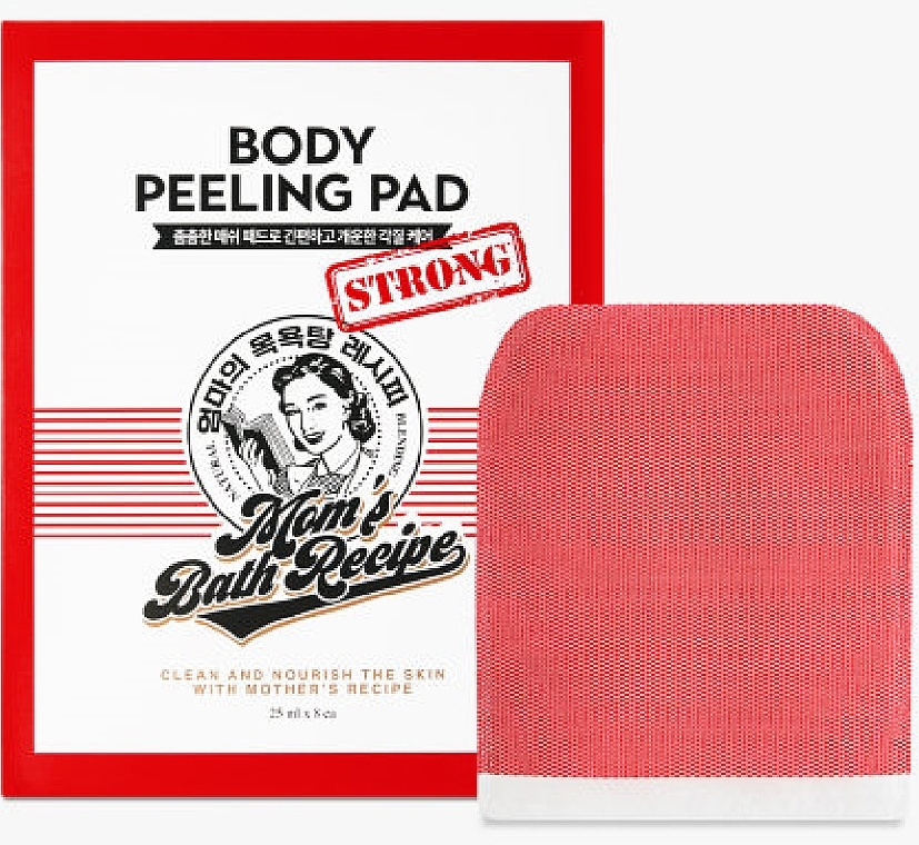 Körperpeeling - Mom's Bath Recipe Body Peeling Pad Strong — Bild N1