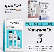 Pflegeset für Männer - Nioxin System 3 Loyalty Kit (shmp/300ml + h/cond/300ml + h/serum/100ml) — Bild N2