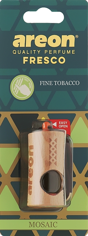 Auto-Lufterfrischer Feiner Tabak - Areon Fresco Mosaic Fine Tobacco  — Bild N1