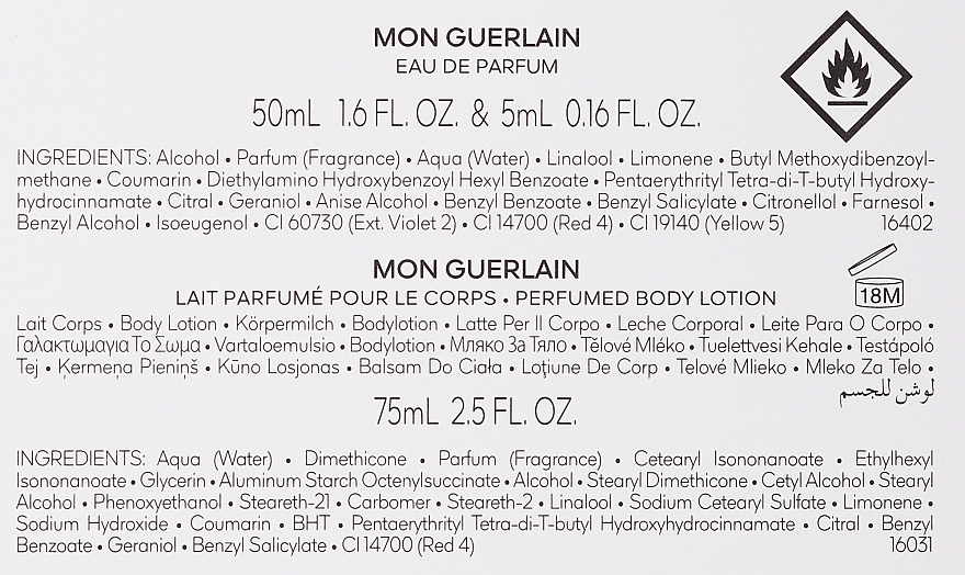 Guerlain Mon Guerlain Eau de Parfum - Duftset (Eau de Parfum 50ml + Körperlotion 75ml + edp/5 ml) — Bild N3