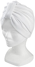 Haartrocknendes Turban-Handtuch - Peggy Sage Turban Beanie White — Bild N1