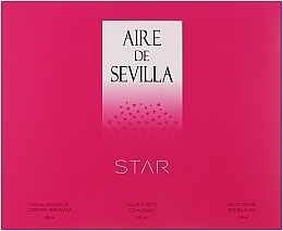 Düfte, Parfümerie und Kosmetik Instituto Espanol Aire de Sevilla Star - Duftset (Eau de Toilette 150ml + Körpercreme 150ml + Duschgel 150ml) 