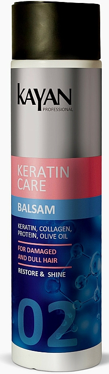 Haarspülung für strapaziertes und stumpfes Haar - Kayan Professional Keratin Care Balsam — Foto N1