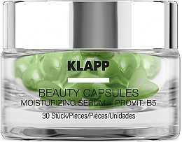 Düfte, Parfümerie und Kosmetik Feuchtigkeitsspendendes Gesichtsserum mit Provitamin B5 in Kapselform - Klapp Beauty Capsules Moisturizing Serum + ProVitamin B5