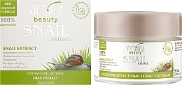 Konzentrierte Tagescreme für das Gesicht mit Schneckenschleimextrakt - Victoria Beauty Snail Extract Day Cream — Bild N2