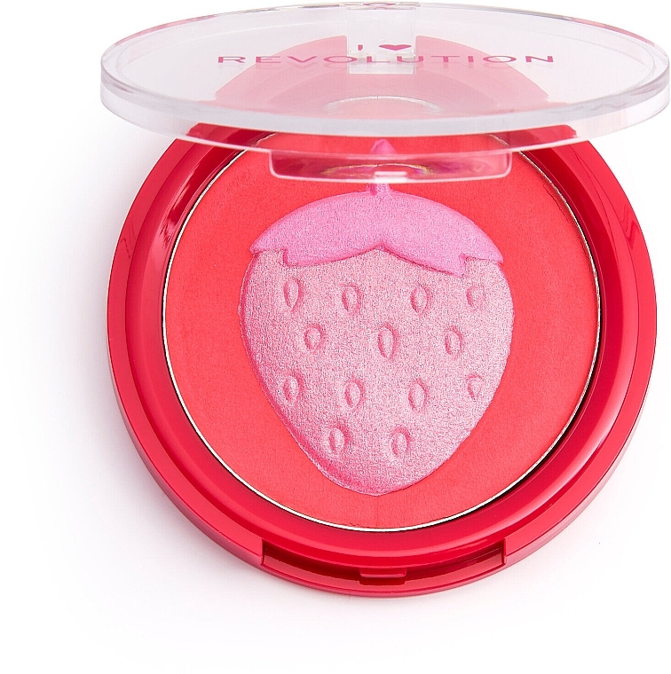 Gesichtsrouge - I Heart Revolution Fruity Blusher Soft Shimmer Blusher — Bild N3