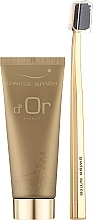 Düfte, Parfümerie und Kosmetik Zahnpflegeset - Swiss Smile D'Or (Zahnpasta 75ml + Zahnbürste 1 St.)