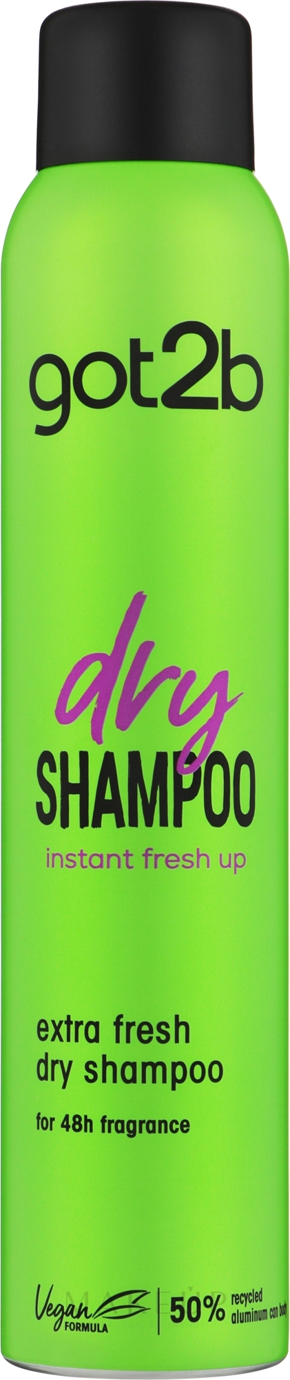 Trockenshampoo - Schwarzkopf Got2b Fresh It Up Extra Fresh Dry Shampoo — Bild 200 ml