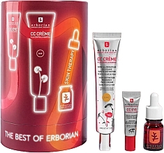 Set - Erborian The Best Of Erborian Clair (cc/cr/45ml + eye/cr/3ml + f/oil/10ml) — Bild N1