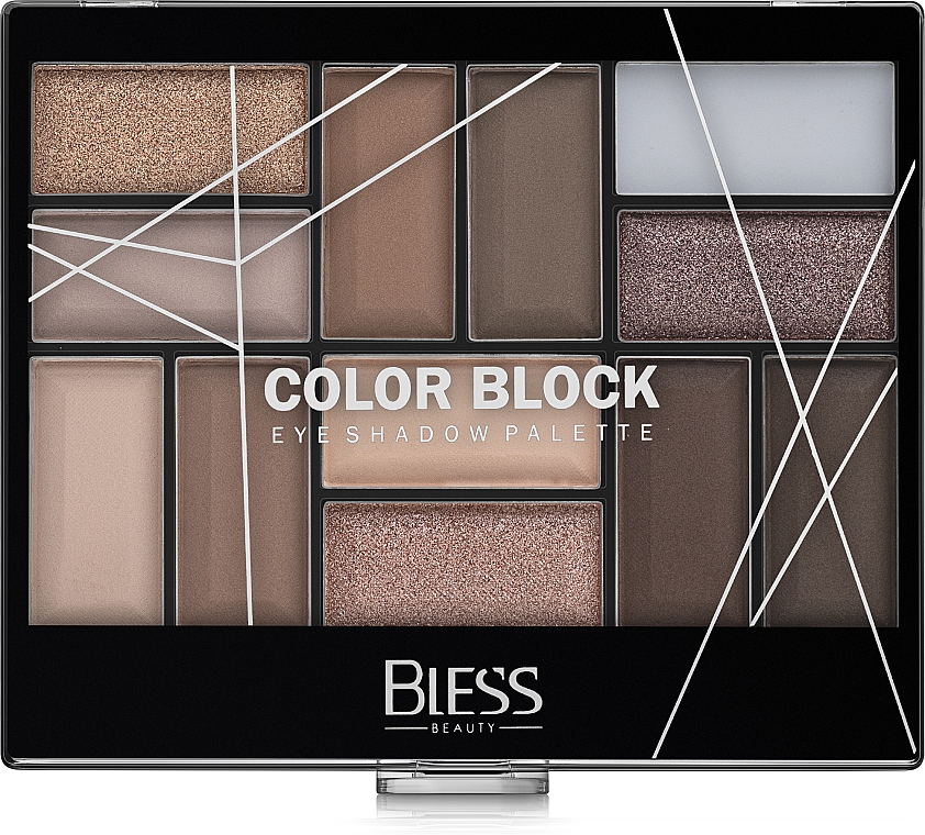 Lidschattenpalette - Bless Beauty Color Block Eye Shadow Palette (05) — Bild N2