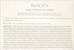 Augencreme mit Peptiden - Dr. Oracle ReAGEN Ideal Peptide Eye Cream  — Bild N3