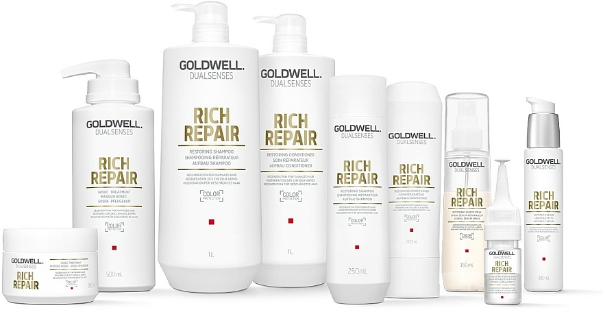 Regenerierendes Haarserum für geschädigtes Haar - Goldwell Dualsenses Rich Repair Intensive Restoring Serum — Bild N3