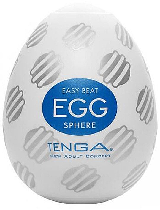 Dehnbarer Masturbator in Eiform für den Einmalgebrauch - Tenga Egg Sphere — Bild N1