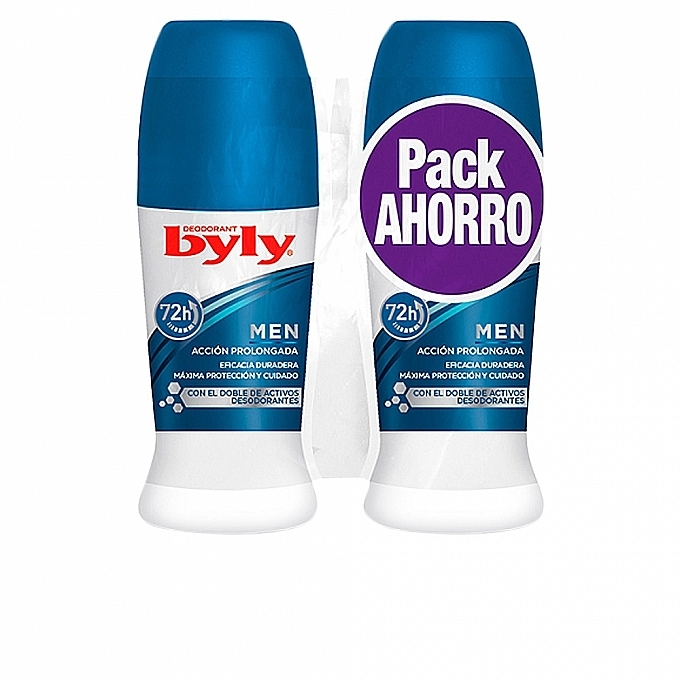 Set - Byly For Men Deodorant Roll-On (2xdeo/50ml) — Bild N1