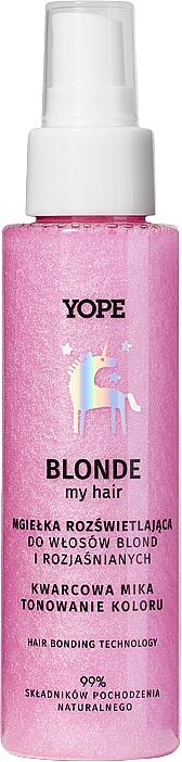 Spray für blondes und blondiertes Haar - Yope Blonde Kwarc — Bild N1