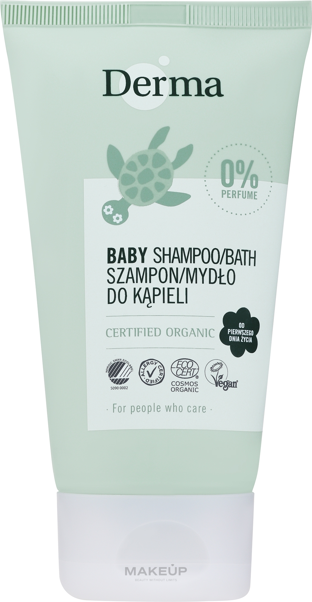 Sanftes Shampoo und Duschgel für Babys und Kinder - Derma Baby Shampoo — Bild 150 ml
