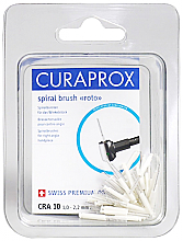Düfte, Parfümerie und Kosmetik Spiralbürsten für das Winkelstück CRA 10 Regular 1.0-2.2 mm - Curaprox