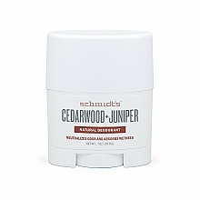 Natürlicher Deostick - Schmidt's Deodorant Cedarwood Juniper Stick — Bild N1