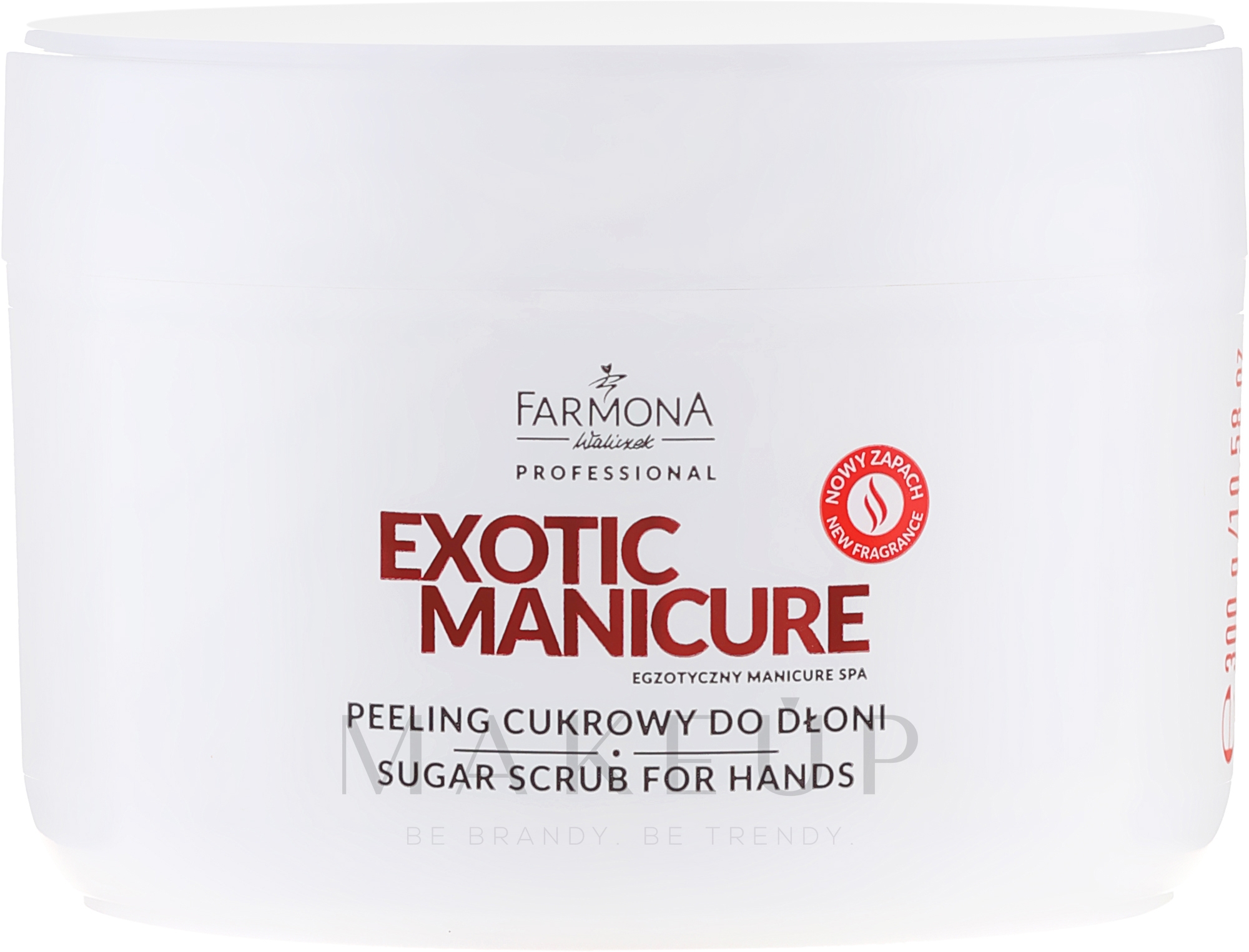 Zucker Handpeeling - Farmona Professional Egzotic Manicure Scrub — Bild 300 ml