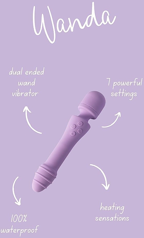 Vibrator lila - Natural Glow Wanda Vibrator  — Bild N5