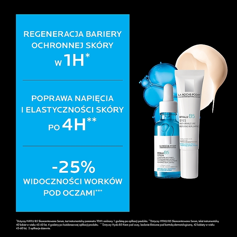 Gesichtspflegeset - La Roche-Posay Hyalu B5 (Serum/30 ml + Augencreme/15 ml) — Bild N5