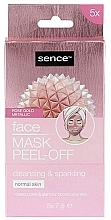 Gesichtsmaske Roségold - Sence Facial Peel-Off Mask Cleansing & Sparkling Rose Gold — Bild N1