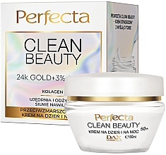 Straffende Gesichtscreme mit Kollagen für Tag und Nacht 50+ - Perfecta Clean Beauty Face Cream — Bild N2