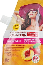 Düfte, Parfümerie und Kosmetik Sonnenschutz Creme-Gel für Gesicht und Körper mit Pfirsichöl - Fito Kosmetik